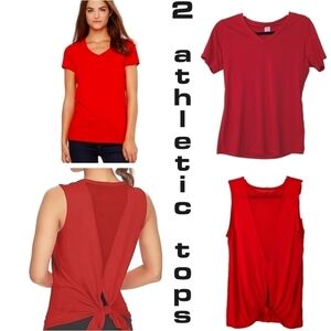 2 athletic tops